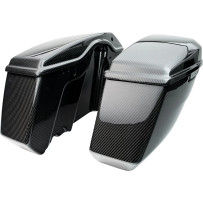 Saddlebag Bottoms — Bolt-On, Black