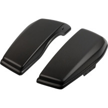 Saddlebag Lids — Bolt-On, Black Matte