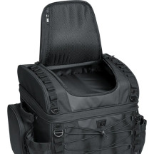 Momentum Vagabond Bag — 18" W × 12" D × 5.5" H, 45.9 L, Sissy-bar mount, Black