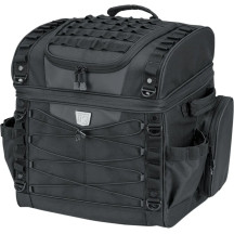Momentum Vagabond Bag — 18" W × 12" D × 5.5" H, 45.9 L, Sissy-bar mount, Black
