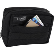 Bolsa de manillar — 17,5 cm (7"), 12,5 cm (5"), 8,9 cm (3,5"), Negro