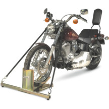 Cycle Dock — 120–160 mm tire width, zinc finish