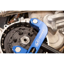 Heavy-Duty Clutch Holding Tool — 2.9″–4.72″ range, Blue/Silver