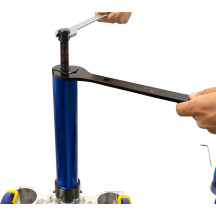 Steering Stem Bearing Tool — Steering stem, Blue anodized