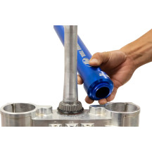 Steering Stem Bearing Tool — Steering stem, Blue anodized
