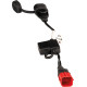 OptiMate™ Charger Cord Adapter — 7.5 A fuse protected, Euro5 6-pin to SAE 2-pin, fits Ducati 6-pin