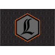REVO ARC Reservoir Decal — Black, Orange, Pair