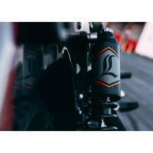 REVO ARC Reservoir Decal — Black, Orange, Pair