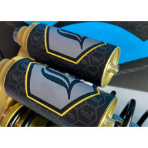 REVO ARC Reservoir Decal — Black, Pair