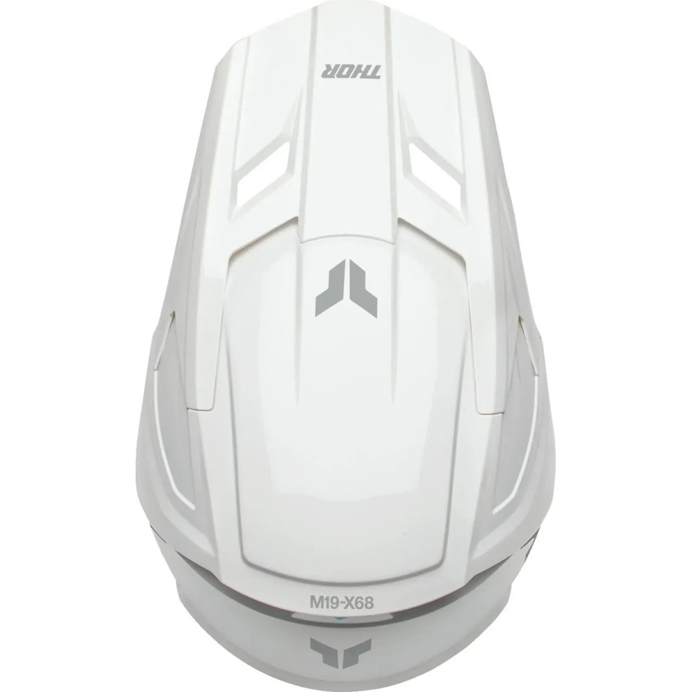 Youth Fleet Whiteout Helmet — Size S, Matte White