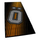 Öhlins Carpet with Logo — 100 x 220 cm, black, white, orange