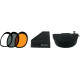Gafas Cruiser II — montura grande, negro mate