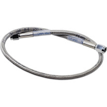 Universal Brake Line — 21" clear-coated stainless steel