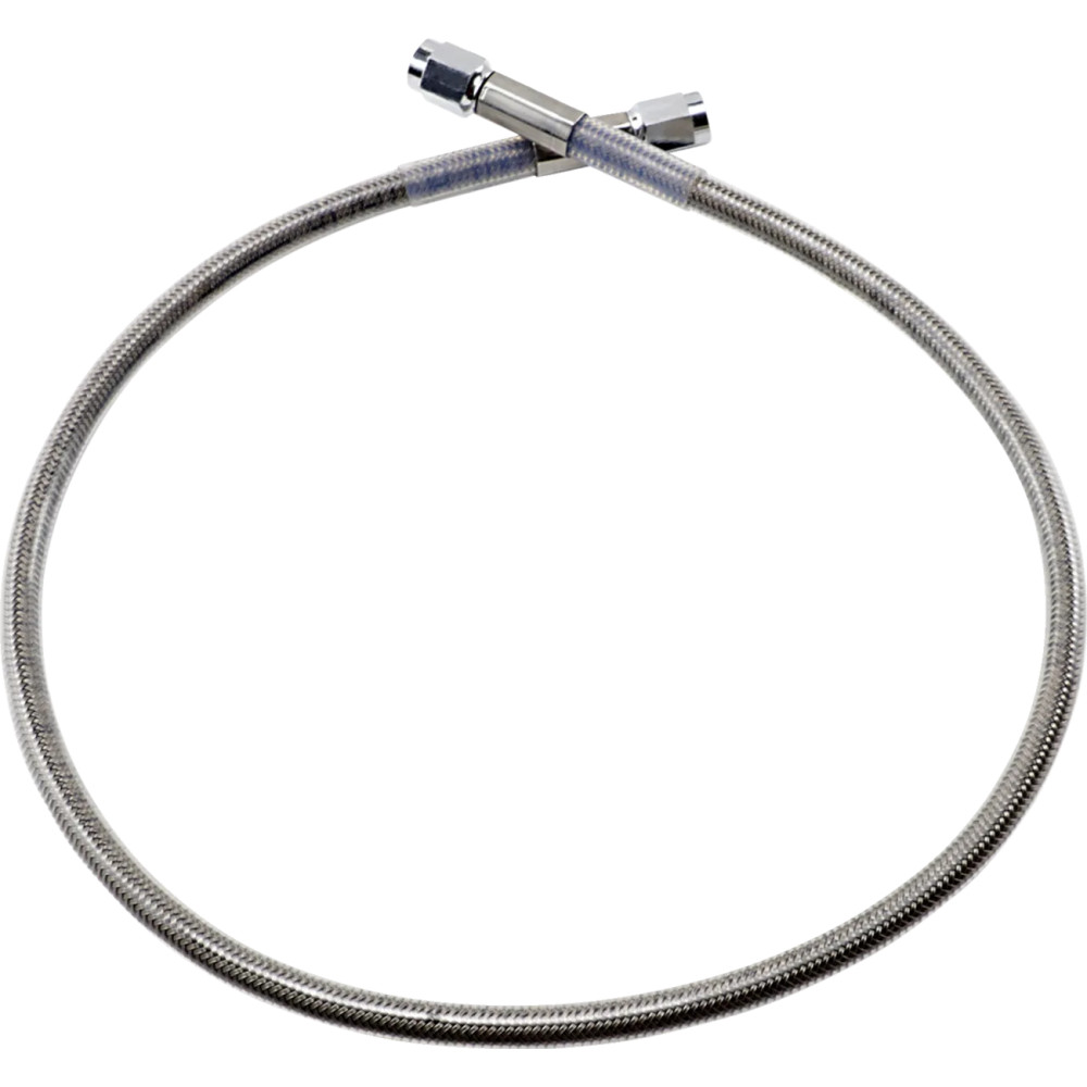 Universal Brake Line — 25", Front/Rear, Clear-coated stainless steel