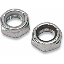 Nylock Shock Nuts — 5/8-18, cadmium finish, pair