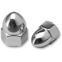 Motor Case Acorn Stud Kit — Chrome, Silver