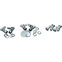 Socket Head Swingarm End Cap Bolt Kit — 7/16-14, 1-1/4", Chrome