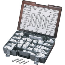Kit de surtido de tornillos de cabeza de vaso de rosca fina — incluye 3/8"-24, 5/16"-24, 1/4"-28