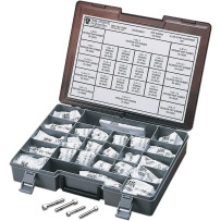 Kit de surtido de tornillos de cabeza de vaso de rosca fina — incluye 3/8"-24, 5/16"-24, 1/4"-28