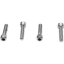 Handlebar Clamp Bolt Set — Handlebar clamp, Chrome, Silver