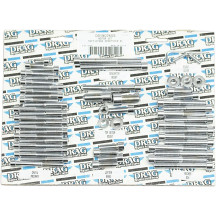 Motor Bolt Set — Chrome, Silver