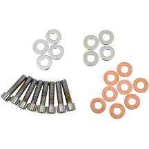 Rocker Box Mount Bolt Set — Chrome