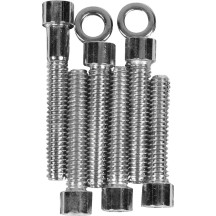 Cam Cover Bolt Kit — Chrome, Silver