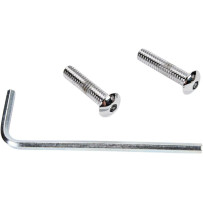 Point Cover Bolt Set — Chrome