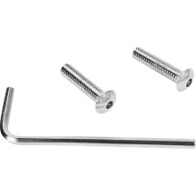 Point Cover Bolt Set — Chrome