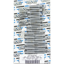 Cam/Primary/Transmission Cover Bolt Set — Chrome