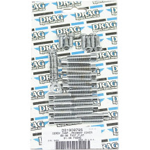 Inner and Outer Primary/Derby/Inspection Covers Bolt Set — Chrome