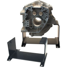 Motor Stand — Black, For Evo Models, For Big Twin Models