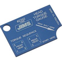 Head Bolt Torque Gauge — Torque plate, head bolt application, blue