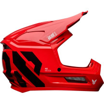Youth Fleet Forge Helmet — Youth, S, Red, Gloss