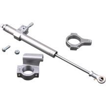 Steering Damper Kits — Chrome, Satin