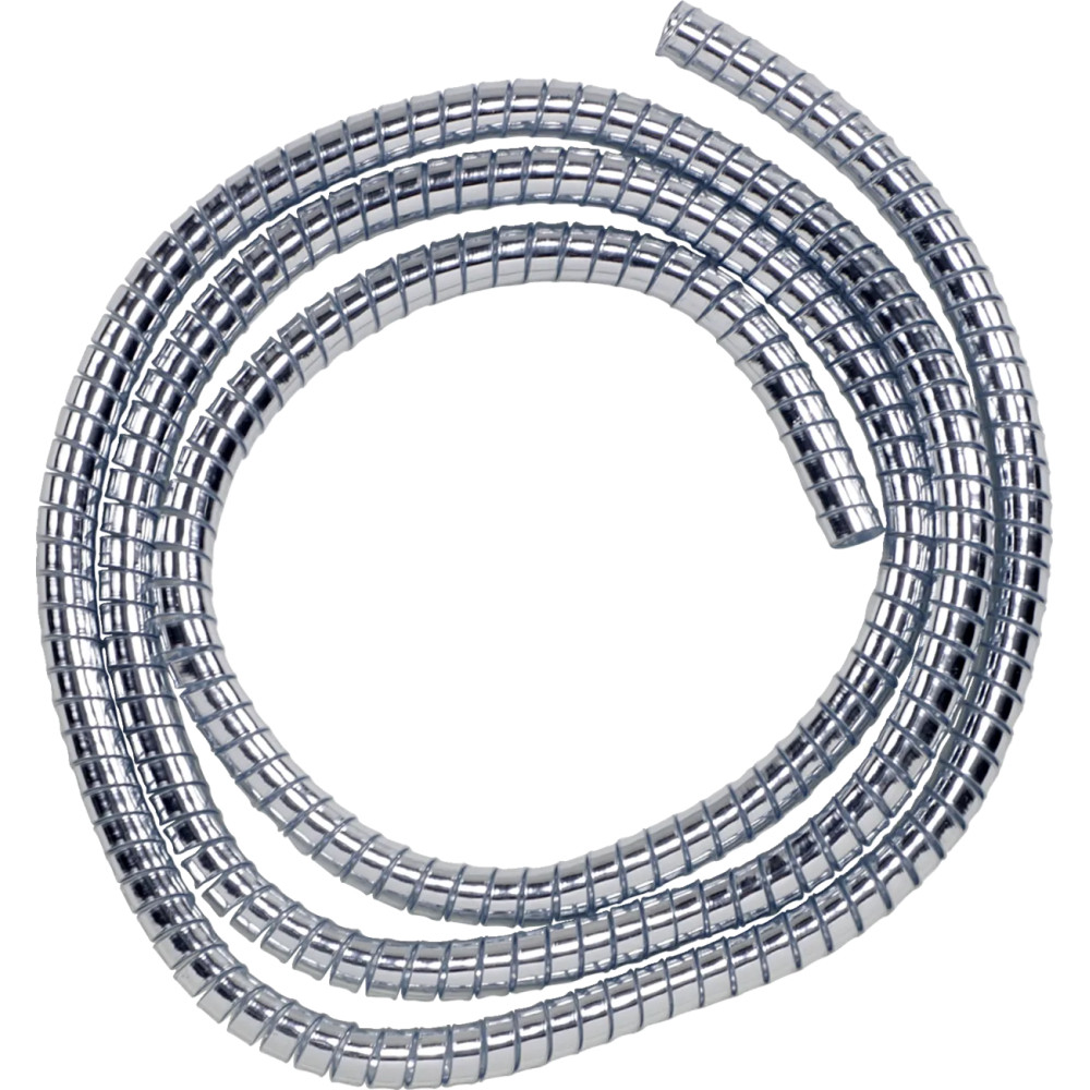 Chrome Cable/Wire Covering — 7.9 mm (5/16") diameter, 152.5 cm (5') length, Chrome