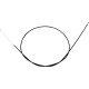 Cable de acelerador especial/universal — Negro, 60"