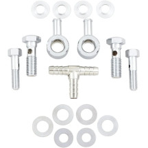 Air Cleaner Breather Kit — DRAG SPECIALTIES, Chrome