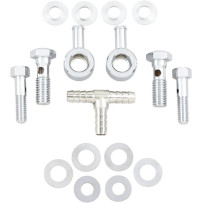 Air Cleaner Breather Kit — DRAG SPECIALTIES, Chrome