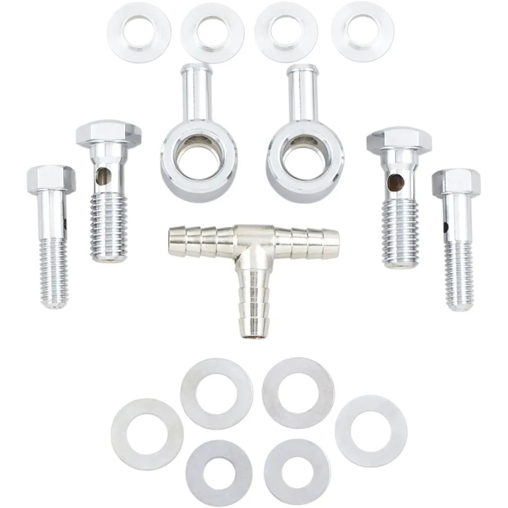 Air Cleaner Breather Kit — DRAG SPECIALTIES, Chrome