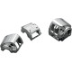 Kit de carcasa de interruptores para manillar — 25.4 mm (1\") abrazadera, cromado