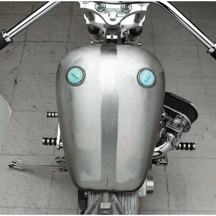 Depósito de combustible Quickbob™ con montura de goma — 3.6 US gal (13.6 L), para Fat Bob