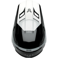 Youth Fleet Storm Helmet — Size M, Black gloss