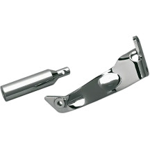 Forward Controls/Floorboard Mounting Brackets — Floorboard, Chrome, Each