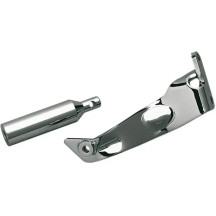 Forward Controls/Floorboard Mounting Brackets — Floorboard, Chrome, Each