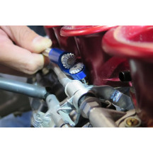 90° Carb Tool with Bits — 44.5 cm (17.5"), Silver