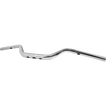 Trackbar Handlebar — 4" rise, 4" pullback, 25.4 mm (1") diameter, 31-1/2" width, Chrome