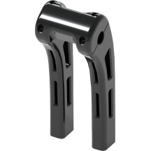 Ghost Risers — 1" clamp, 1-1/2" pullback, 10" rise, fits 3-1/2" fork