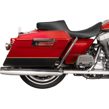 Performance Predator 2-Up Seat — 78.5 cm length, 29 cm driver width, fits '97-'07 FLT/FLHT/FLR