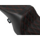 Performance Predator 2-Up Seat — 78.5 cm (31"), 29 cm (11-1/2") front width, fits '97-'07 FLT/FLHT/FLR w/ lower dash ext 2202-00
